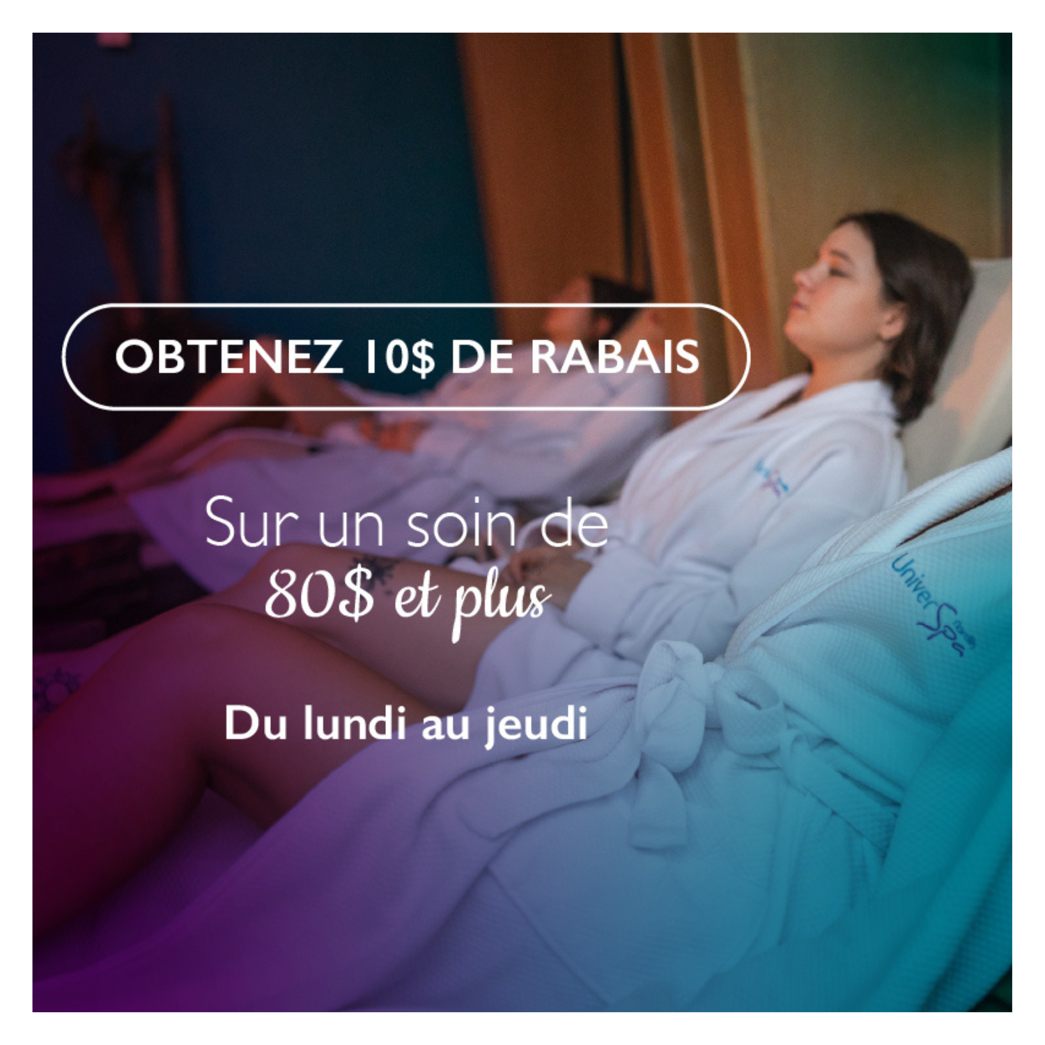 Promotion du lundi au jeudi